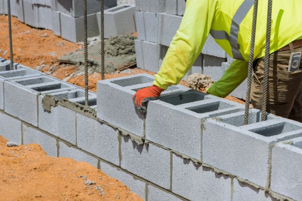 Concrete Blocks Installation in Ellicott City