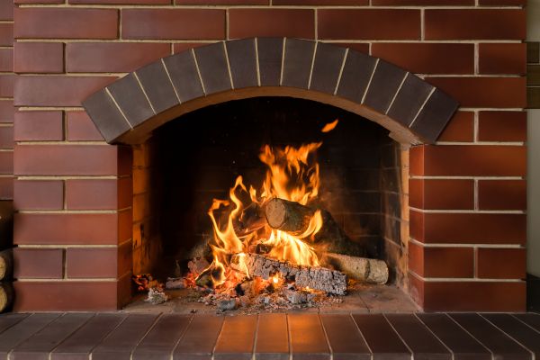 Brick Fireplace Installation in Ellicott City