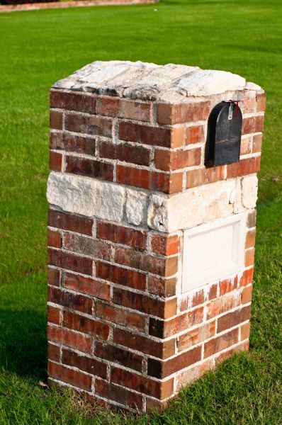 Brick Mailbox Installation in Ellicott City